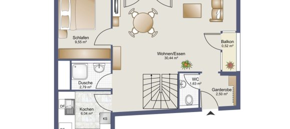Duplex T2 em Baden-Wurttemberg, Germany N.º 28422 13