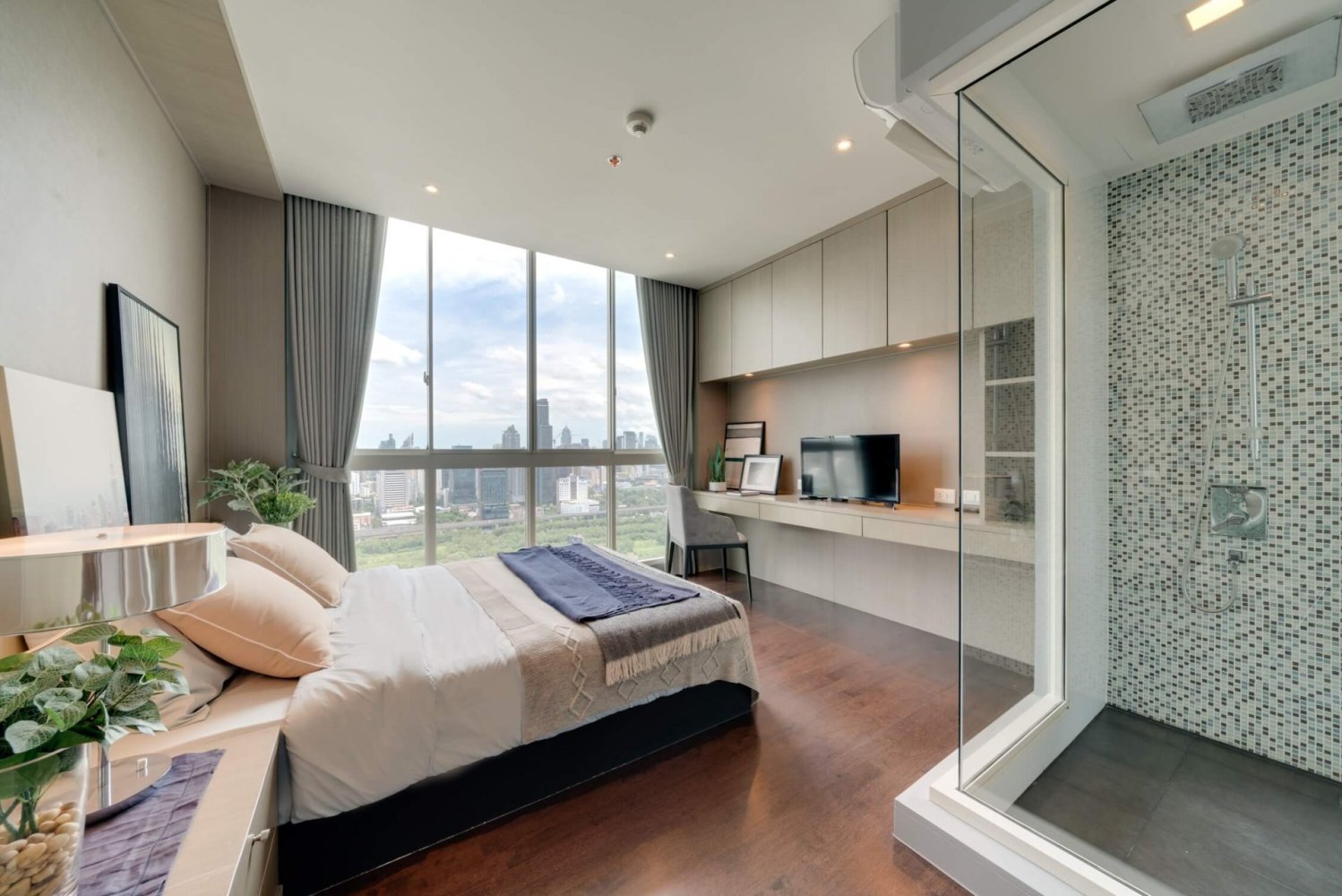 Кондоминиум  с 1 спальней в Бангкок, Таиланд № 2933