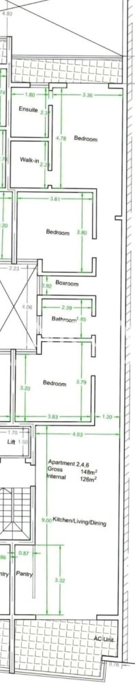Apartamento de 3 dormitorios en Siggiewi, Malta No. 3008