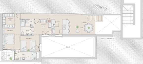 Дуплекс с 2 спальнями в Мадрид, Испания № 127458 15