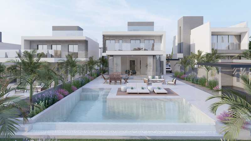 Дом с 4 спальнями в Героскипу, Кипр № 14671