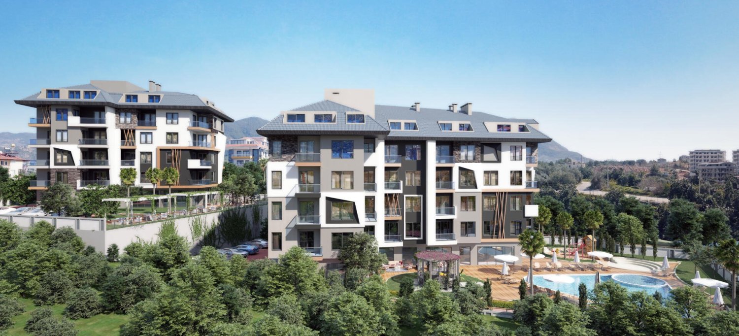 Apartment 1+1 in Alanya, Turkey No. 10954