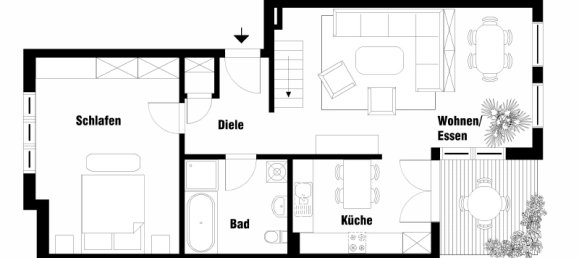 3-Zimmer Wohnung in Ravensburg, Germany, Nr. 44963 2
