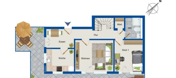 4 rooms Duplex in Potsdam, Germany No. 226720 20