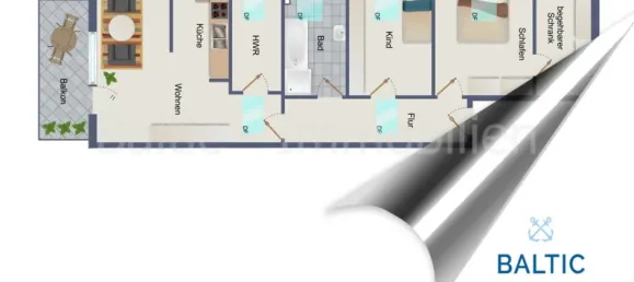 2 bedrooms Apartment in Ostholstein, Germany No. 96527 3