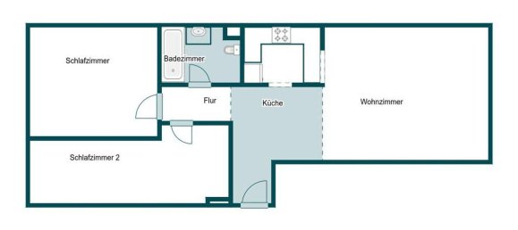 2 Schlafzimmer Wohnung in Rhein-Neckar-Kreis, Germany, Nr. 277235 12