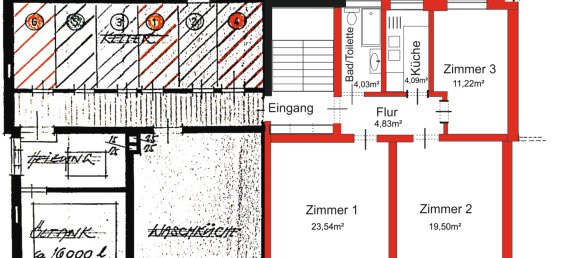 3 rooms Apartment in Boblingen, Germany No. 256156 14
