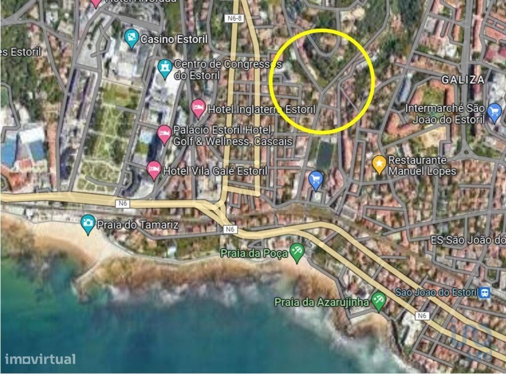 Terrain à Cascais, Portugal 1670m² No. 109709