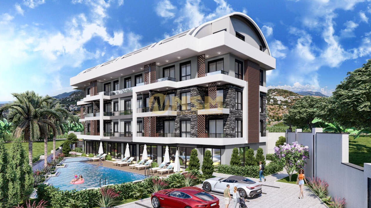 Apartamento de 1+1 en Alanya, Turkey No. 8477