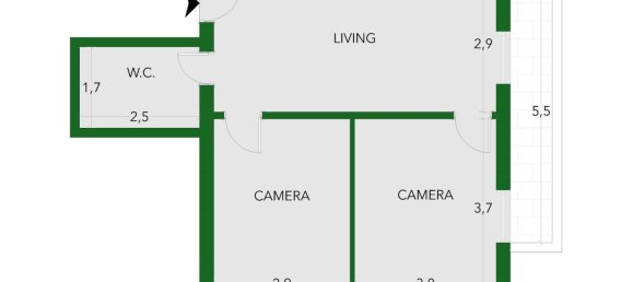 3 bedrooms Apartment in Bologna, Italy No. 325637 32