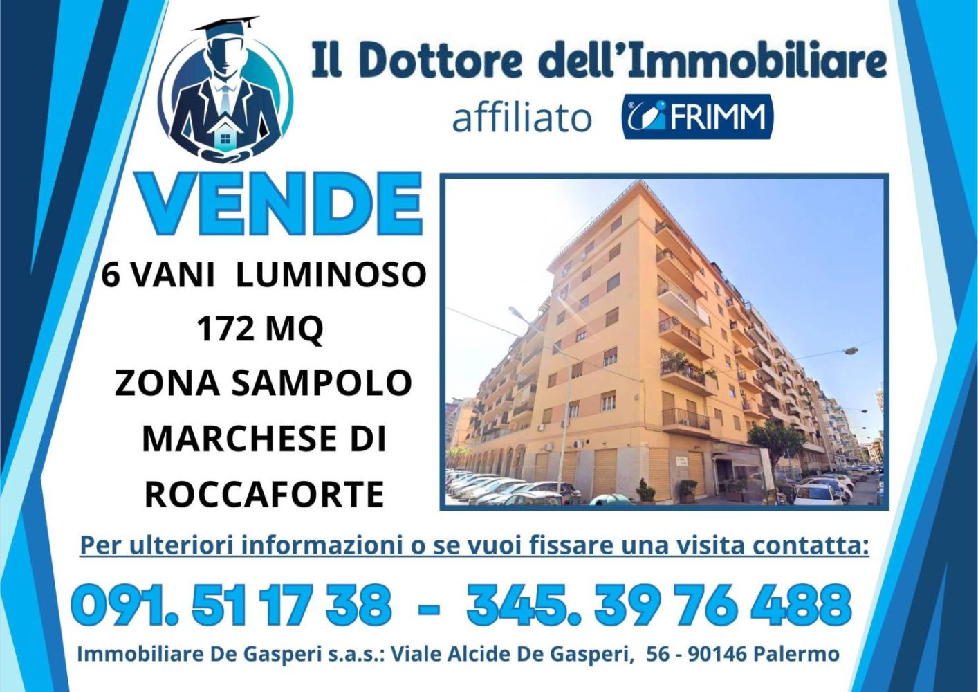 4 bedrooms Apartment in Palermo, Italy No. 375925