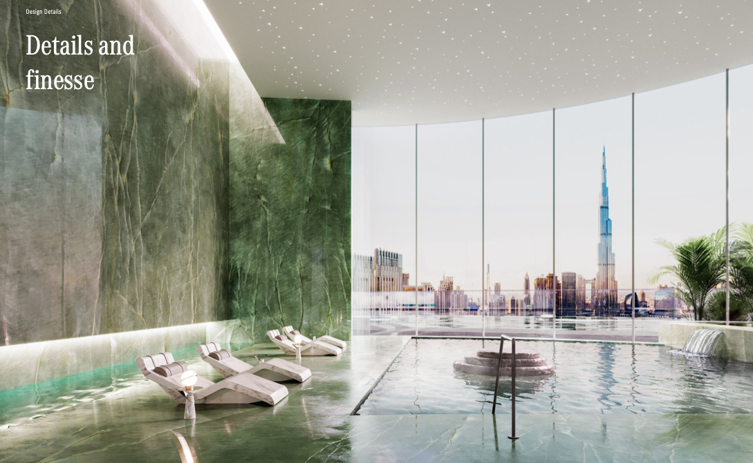 2 غرف نوم شقة في MERCEDES-BENZ PLACES, وسط مدينة دبي, UAE رقم 63213