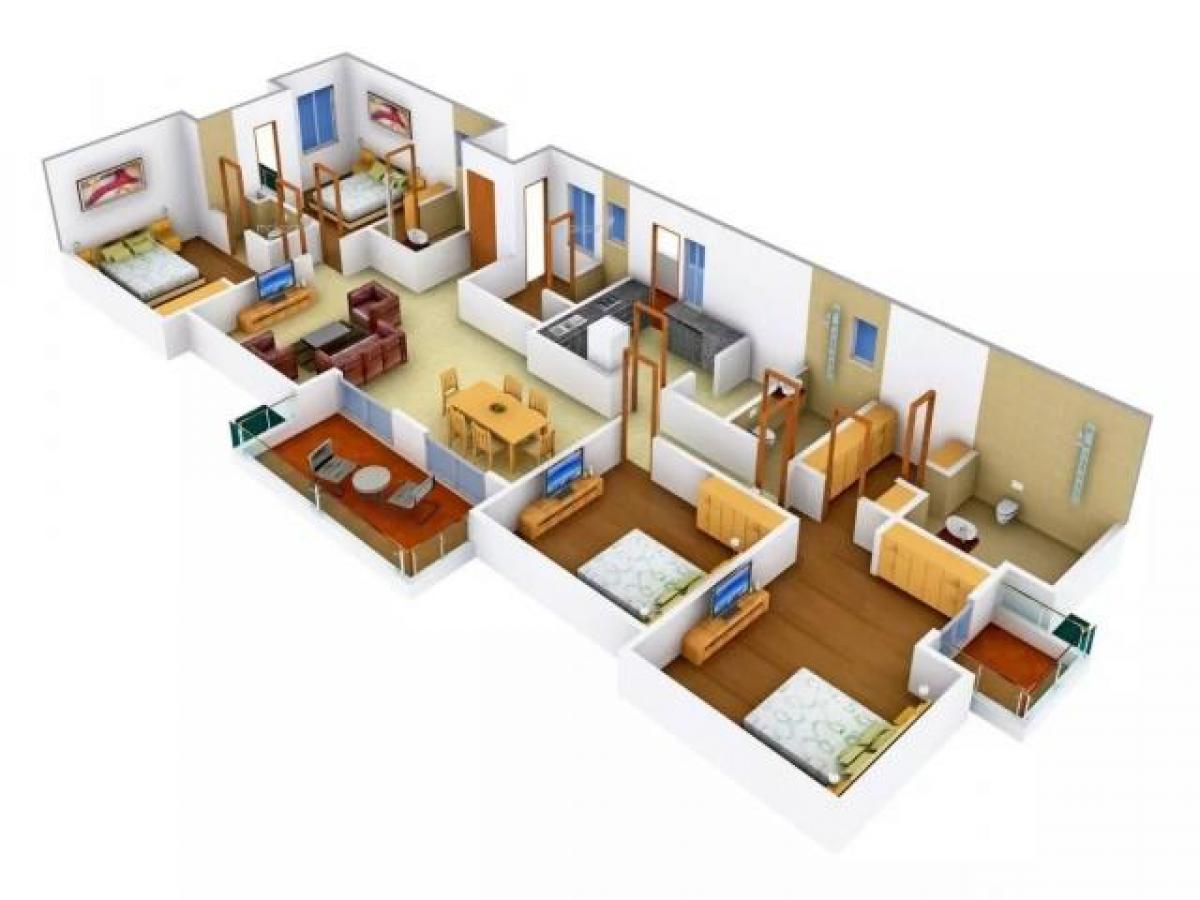 4 bedrooms House in Gurgaon, India No. 48894