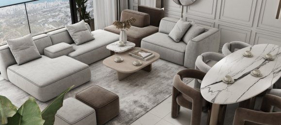 Apartamento 2+1 em Ozdence Hill Luxury Residence, Kargicak, Turkey N.º 39832 8