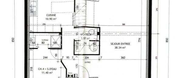 4 غرف نوم منزل في Semblancay, France رقم 231480 9