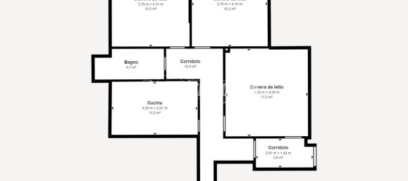 3-salle Appartement à Sassari, Italy No. 365796 10