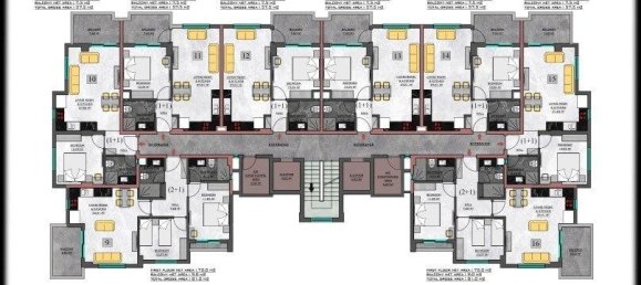 2 rooms Apartment in Kargicak, Turkey No. 14096 13