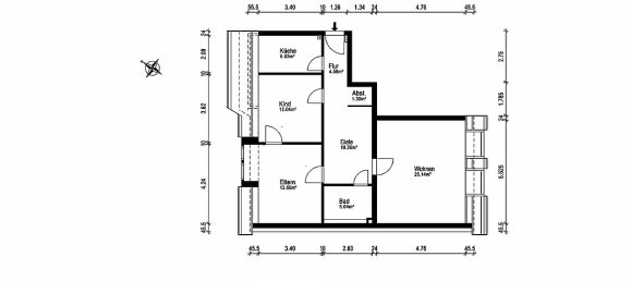 3 rooms Apartment in Neumunster, Germany No. 59212 12