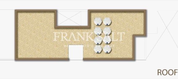 2 Schlafzimmer Penthouse in Fgura, Malta, Nr. 434 4