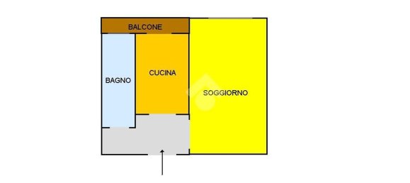 Квартира с 2 комнатами в Фьюджи, Италия № 201453 20