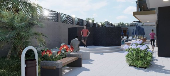 Квартира 1+1 в Демирташ, Турция № 31399 14