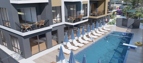 Квартира 1+1 в Демирташ, Турция № 31399 16