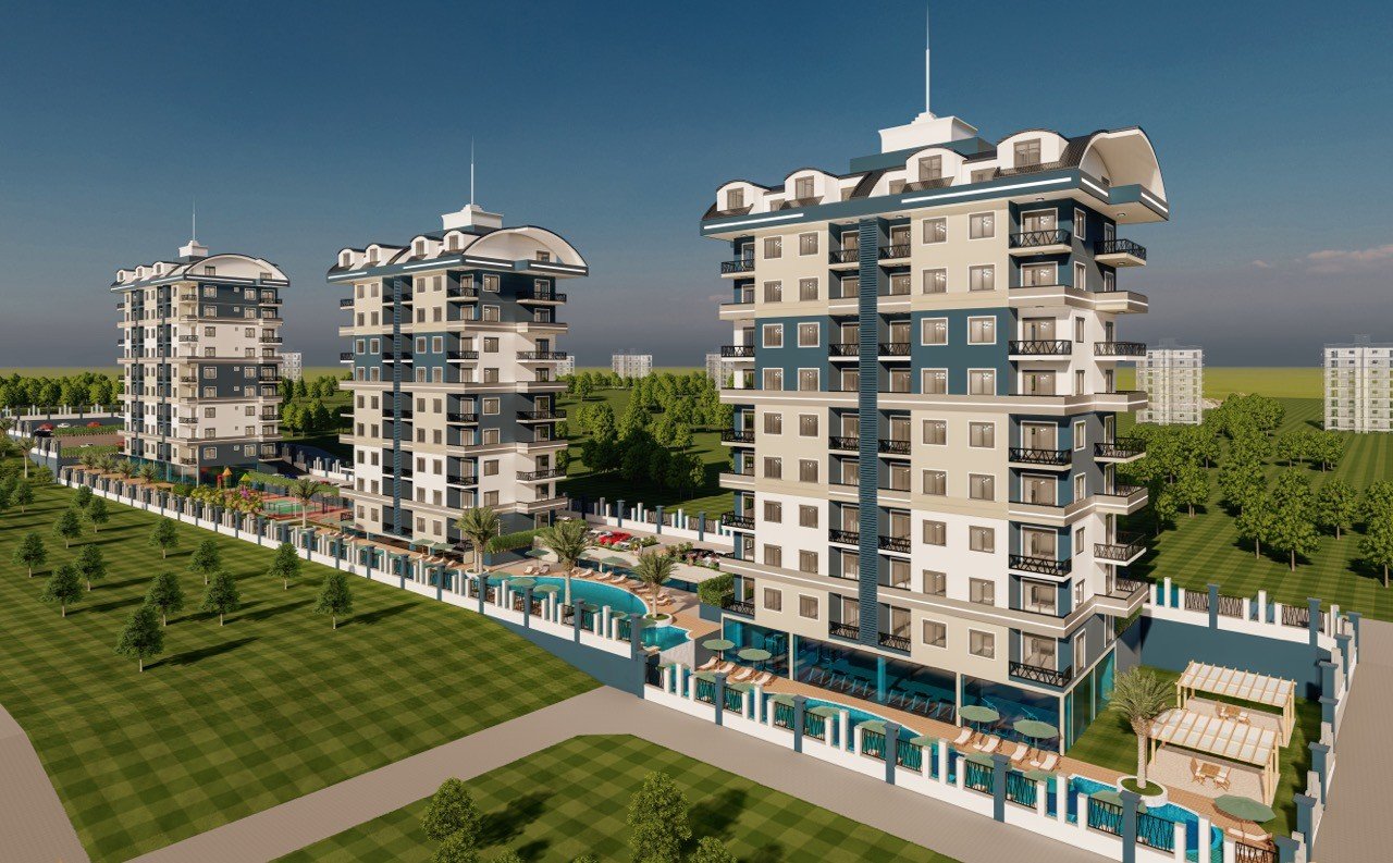 2 rooms Apartment in Alanya, Turkey No. 29885