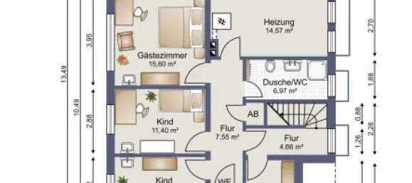 Таунхаус с 5 спальнями в Гослар, Германия № 127101 19