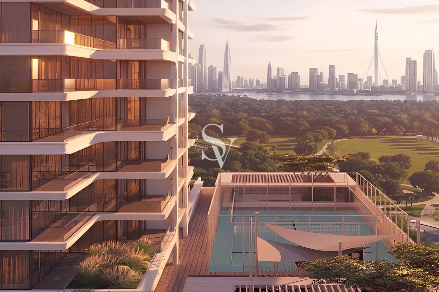 2 chambres appartement à vendre à Al Jaddaf, Dubai, UAE № 196708