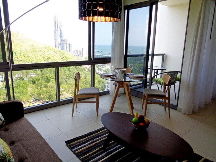 Apartamento com 2 quartos em condomínio em Pattaya, Thailand N.º 22369