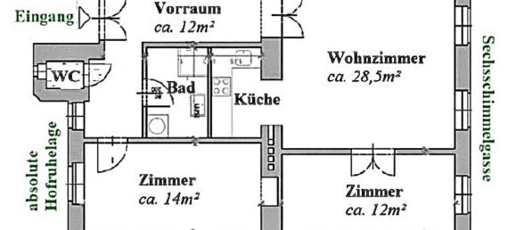 3 rooms Apartment in Alsergrund, Austria No. 193217 7