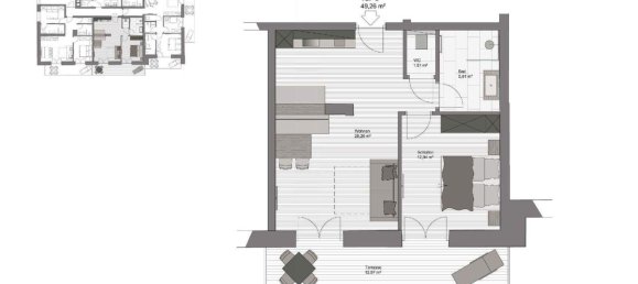 2-salle Appartement à Westendorf, Austria No. 193561 19