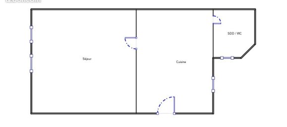 Квартира с 2 комнатами в Дрё, Франция № 217025 6