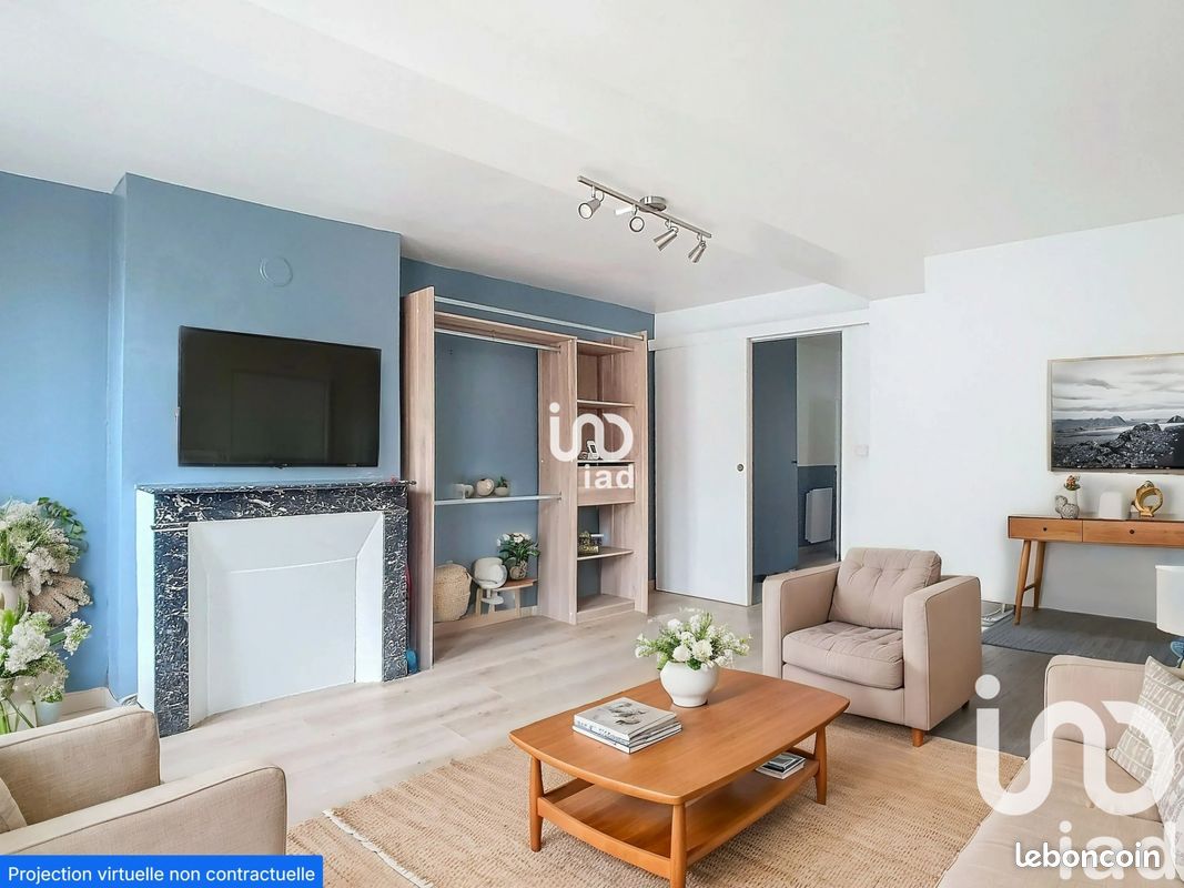 Квартира с 2 комнатами в Дрё, Франция № 217025