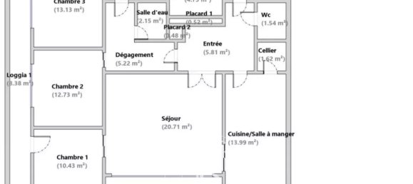 3 bedrooms Apartment in Yvelines, France No. 170212 14