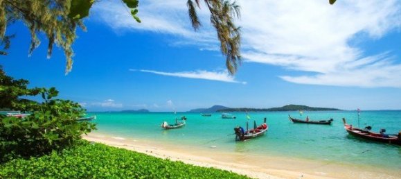 Кондоминиум  с 2 спальнями в Раваи, Таиланд № 12334 11