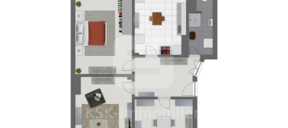 Apartamento T2 em Cologne, Germany N.º 322512 4