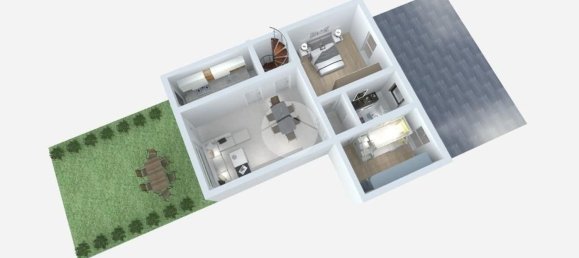 Квартира с 3 комнатами в Кастредзато, Италия № 279457 36