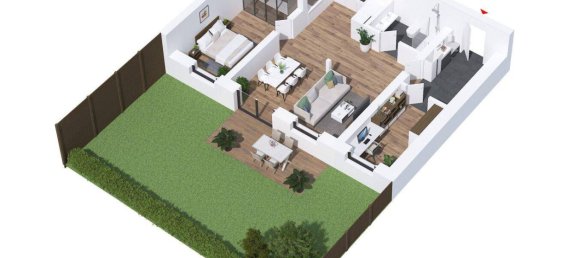 3-salle Appartement à Elmen, Austria No. 56466 2