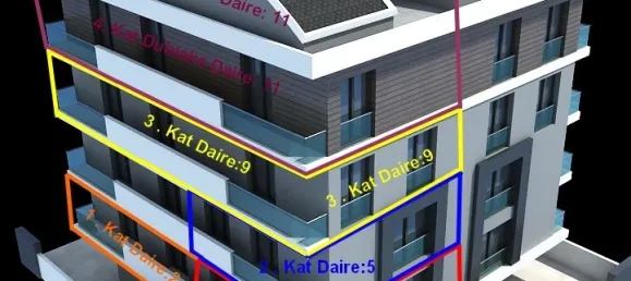 Квартира 3+1 в Мугла, Турция № 33363 7