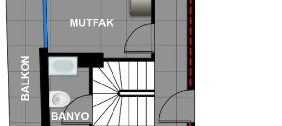 Квартира 3+1 в Мугла, Турция № 33363 12