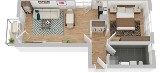 Apartamento T1 em Munster, Germany N.º 39290 15