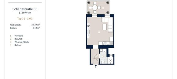 Studio in Penzing, Austria No. 137570 4