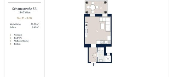 Studio in Penzing, Austria No. 137570 8