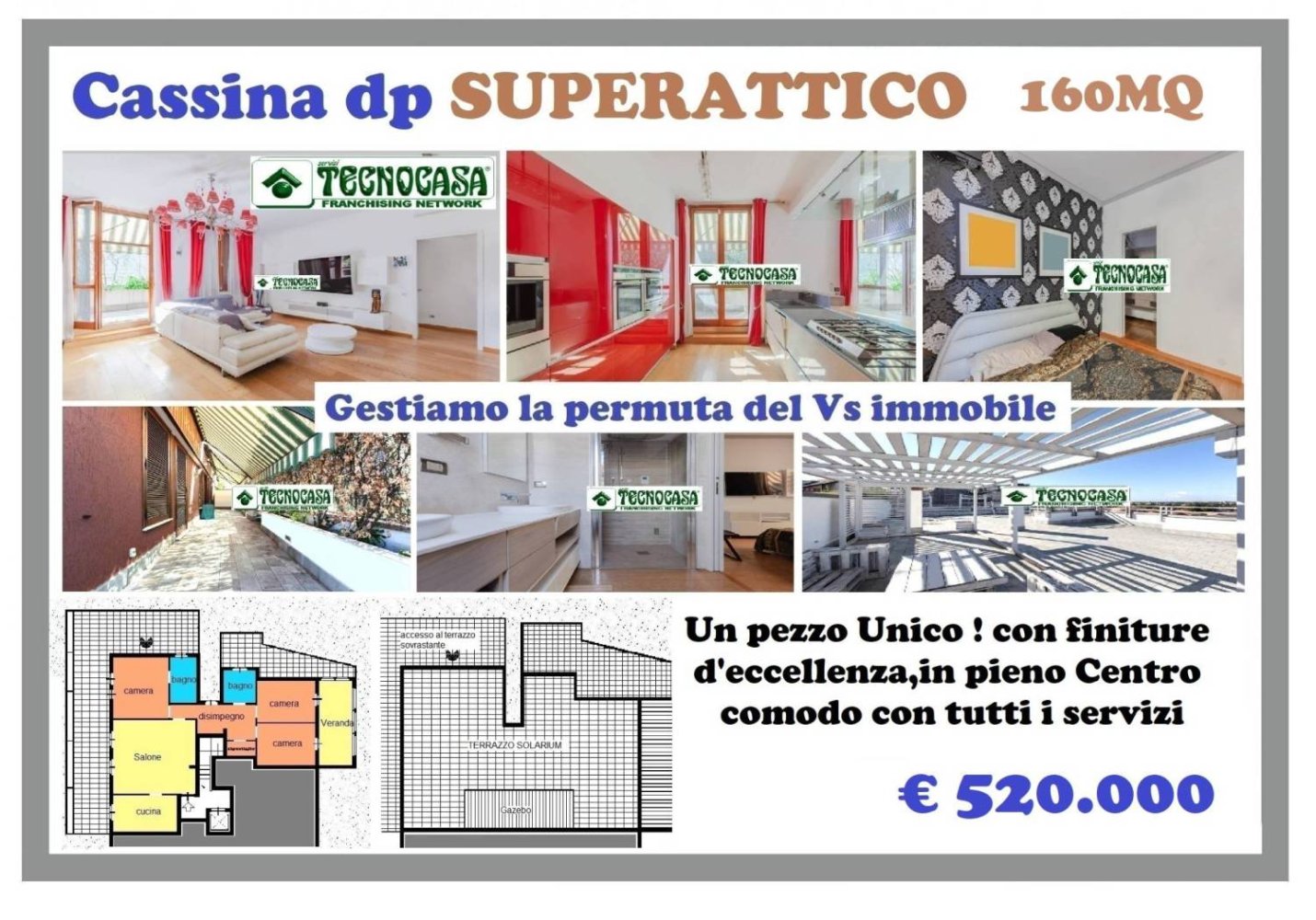 4 bedrooms Penthouse in Cassina de' Pecchi, Italy No. 312194