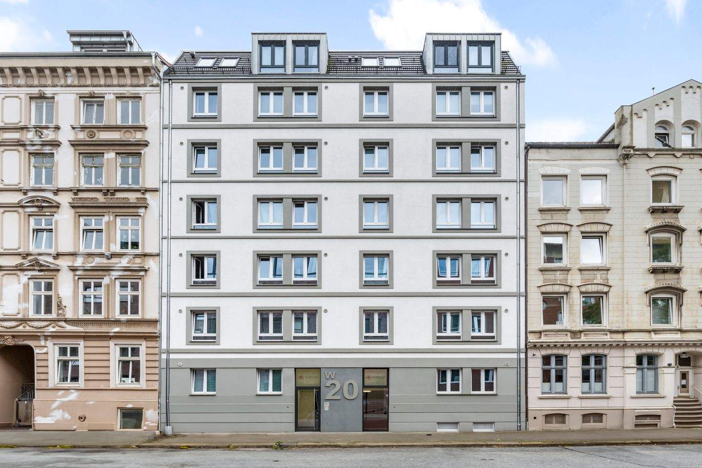 Квартира с 2 комнатами в Гамбург-Центр, Германия № 231538