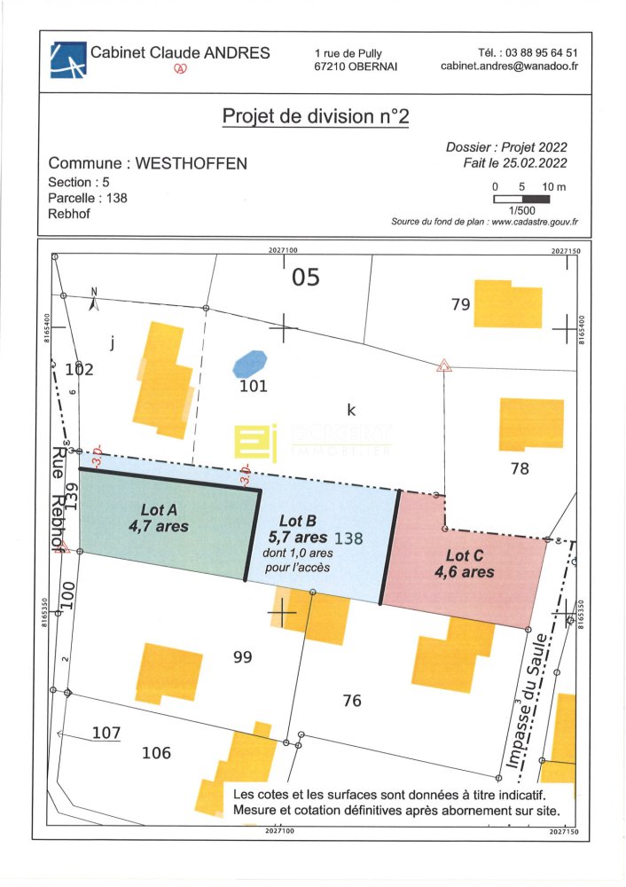  Land in Westhoffen, France No. 92696