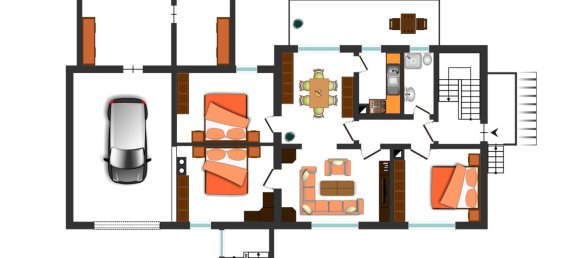 7 غرف نوم تاون هاوس في Merzig-Wadern, Germany رقم 71840 35