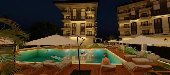 Apartamento 1+1 em Oba, Turkey N.º 31282 10