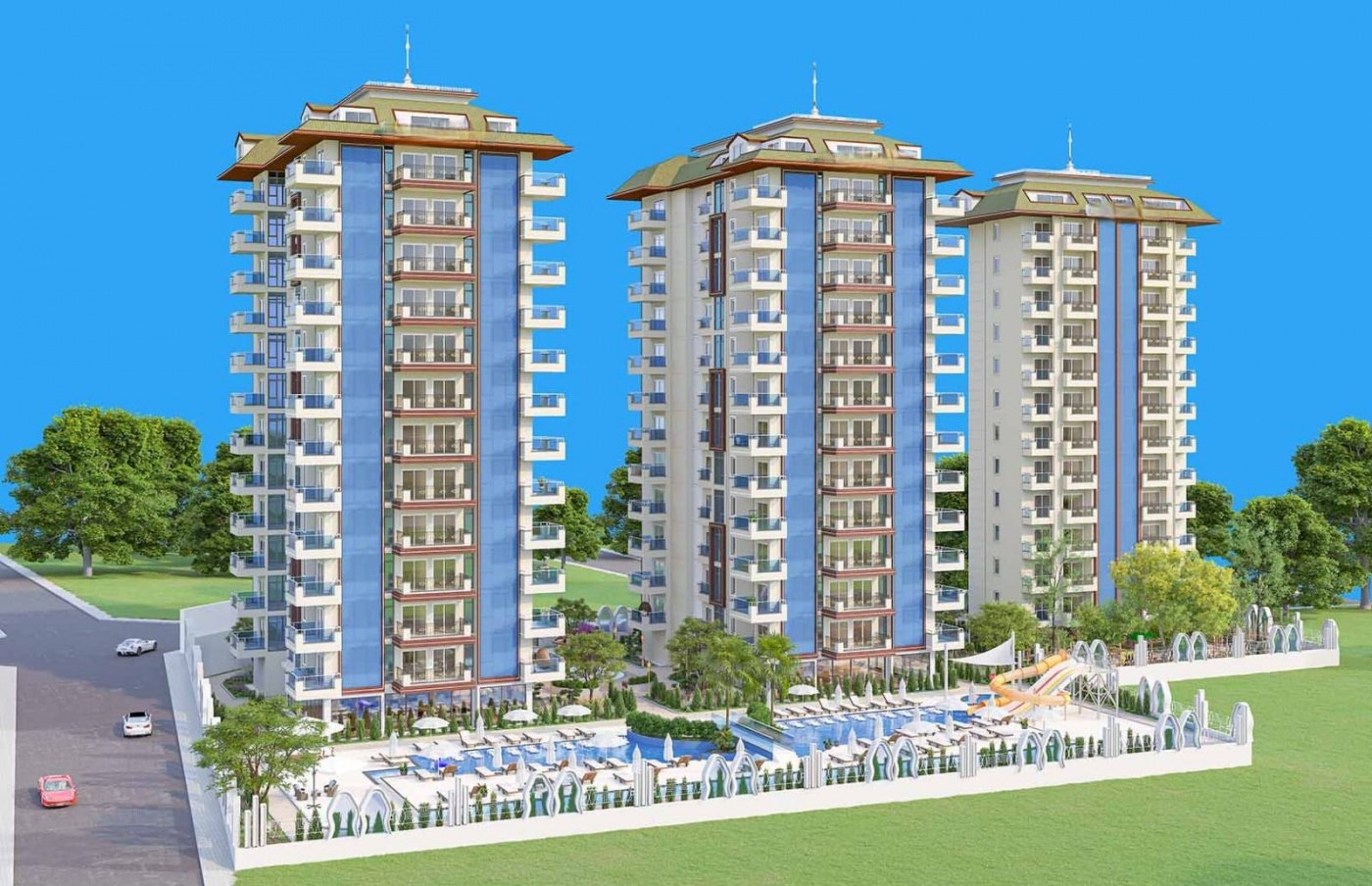 Apartment 1+1 in Mahmutlar, Turkey No. 22704